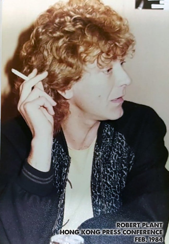 Robert Plant // Hong Kong 1984 Press Conference & Concert Rare Pics - Pre /  Post-Zeppelin Forum