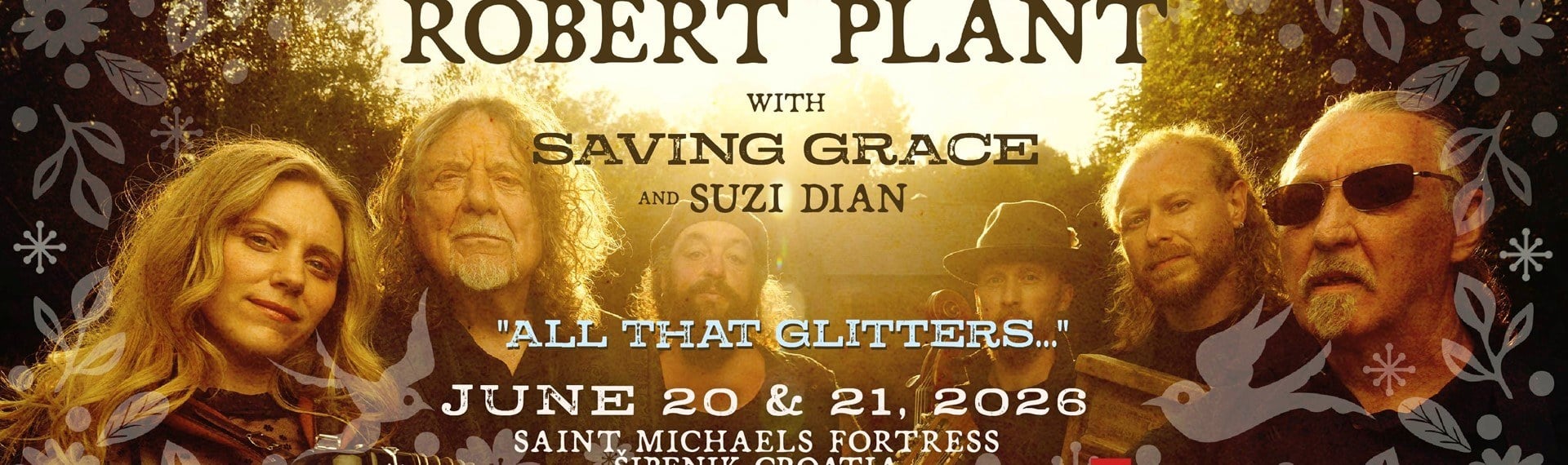 Robert Plant and Saving Grace - Šibenik (St. Michael’s Fortress)