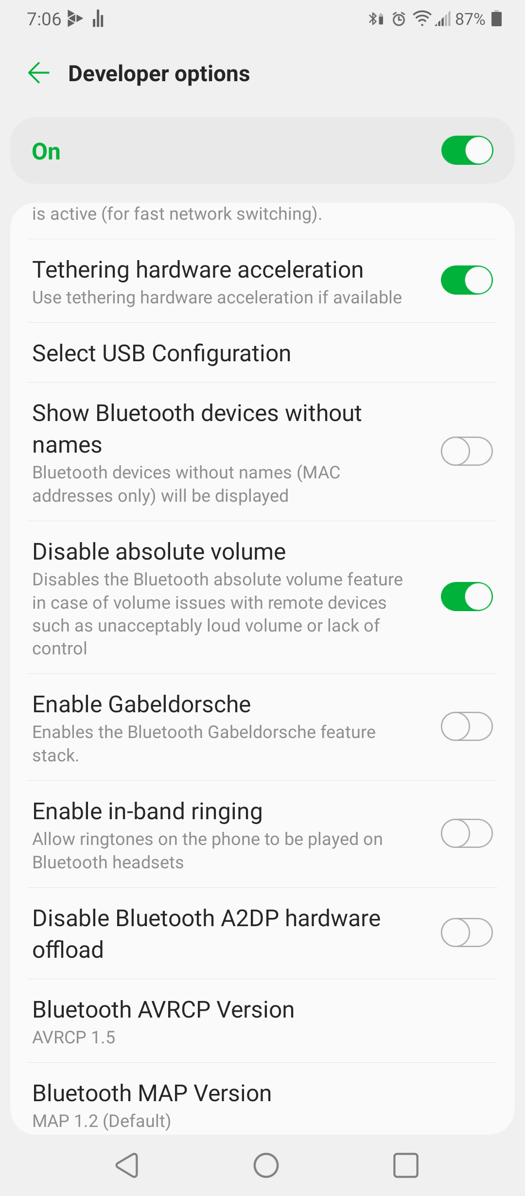 Disable Absolute Volume   Equalizer App Bug Reports   Poweramp