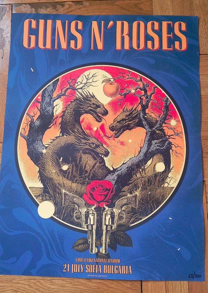 Tour Lithographs and show specific artwork - Page 92 - GUNS N