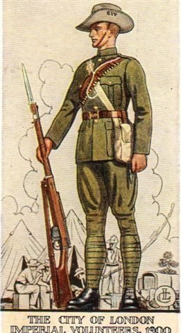 players cigarette cards regimental uniforms Cigarette Cards showing Military Uniforms. - Other Equipment