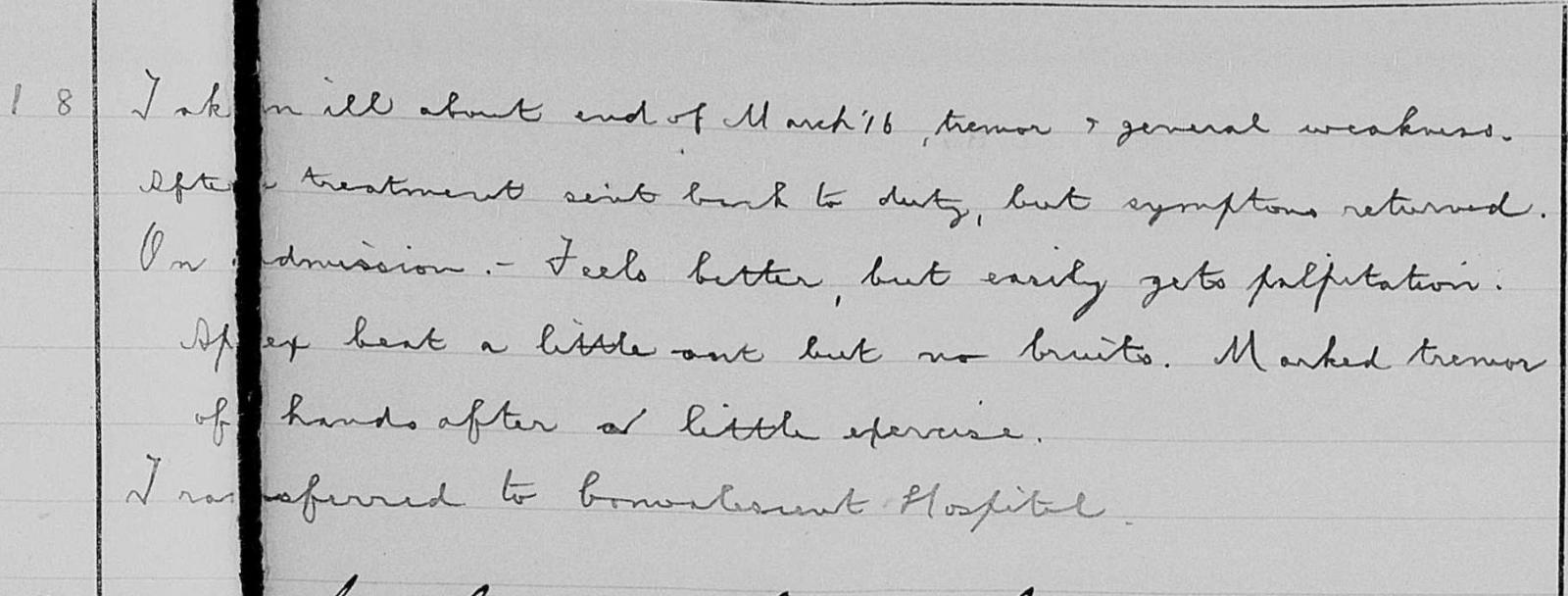 Doctor's Handwriting - Help - Interpreting documents - The Great War ...