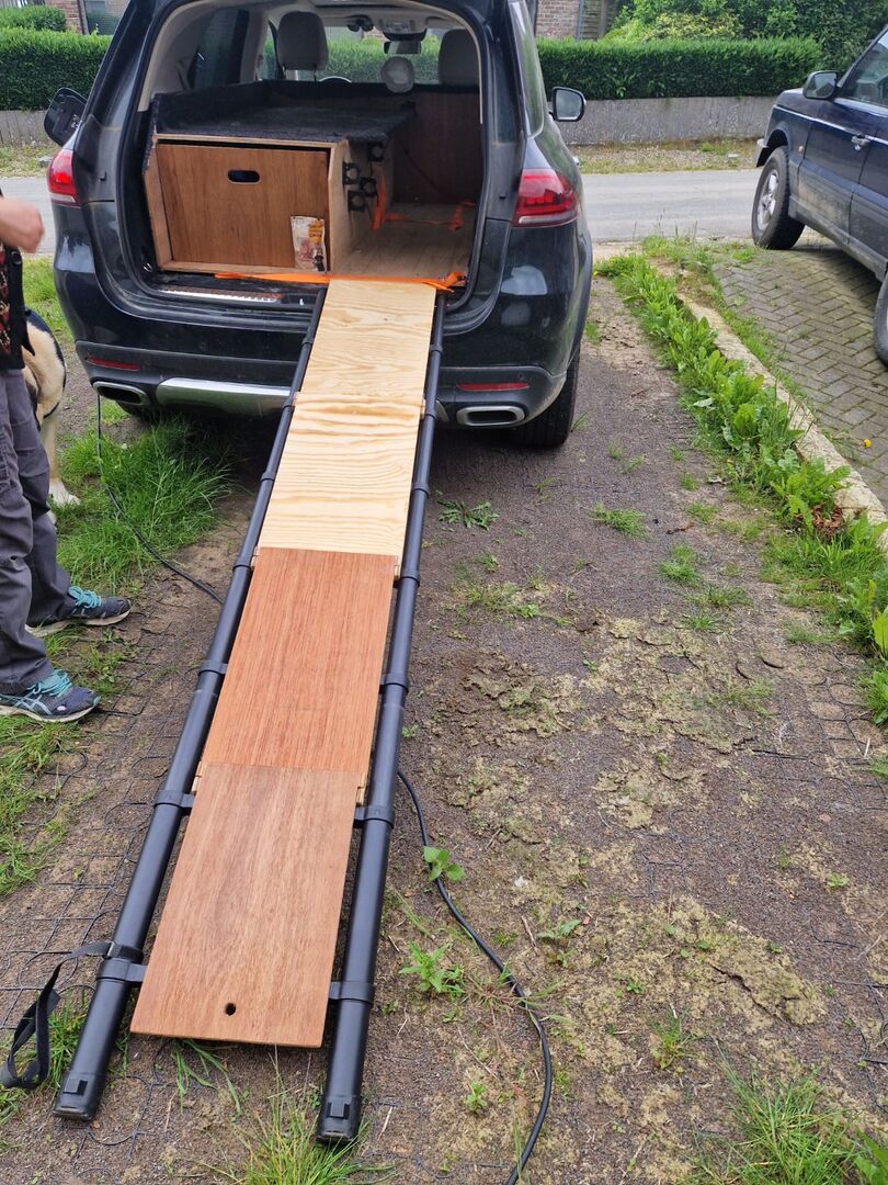 Collapsible ramp for big dog? - Getting out and about - LR4x4 - The ...