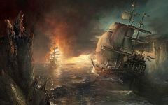 digital Art artwork sail ship fresh New Hd wallpaper