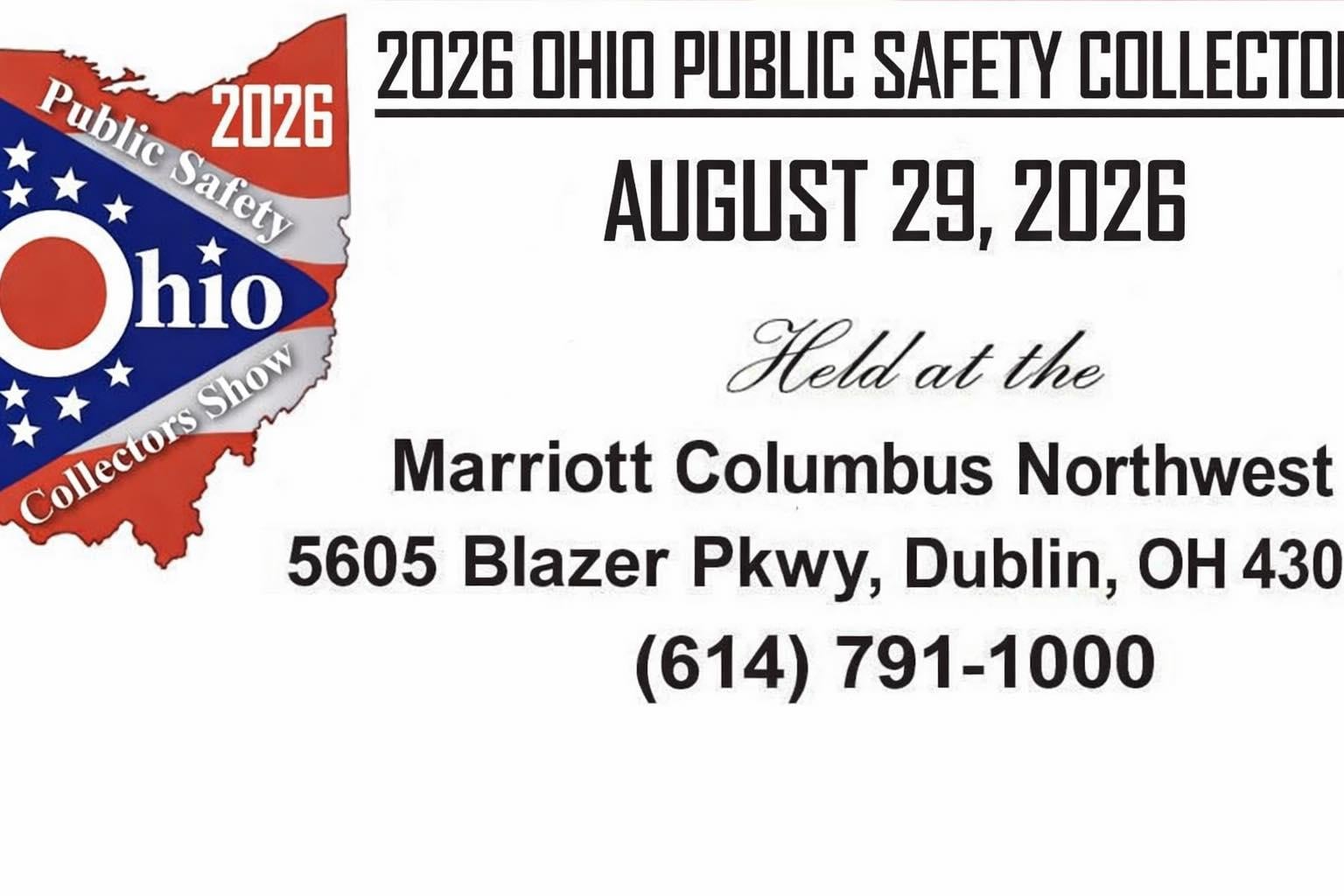 2024 Ohio Public Safety Collectors Show