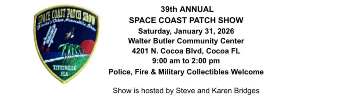 Space Coast (Cocoa, FL) Patch Show