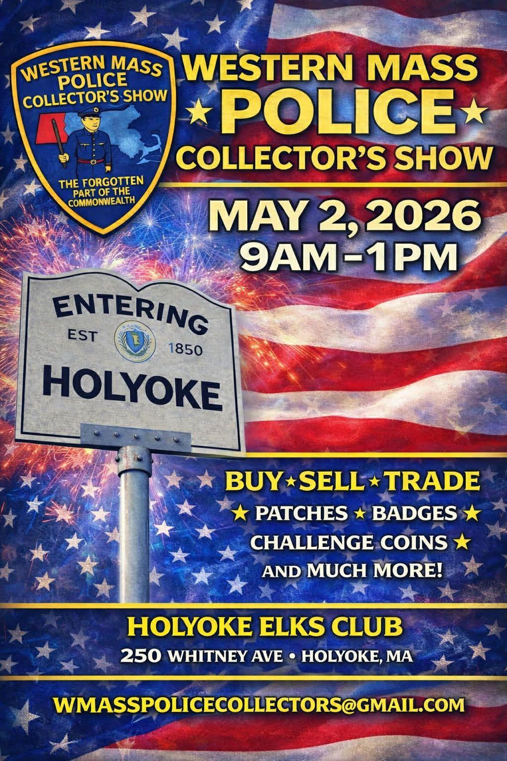 Western Mass Police Collectors Show