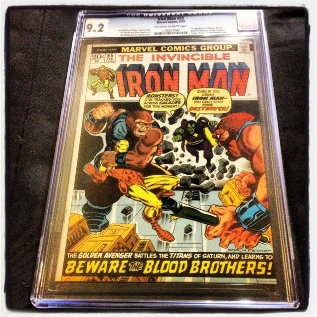 Iron Man 55 In the Dark CGC Comic Book Collectors