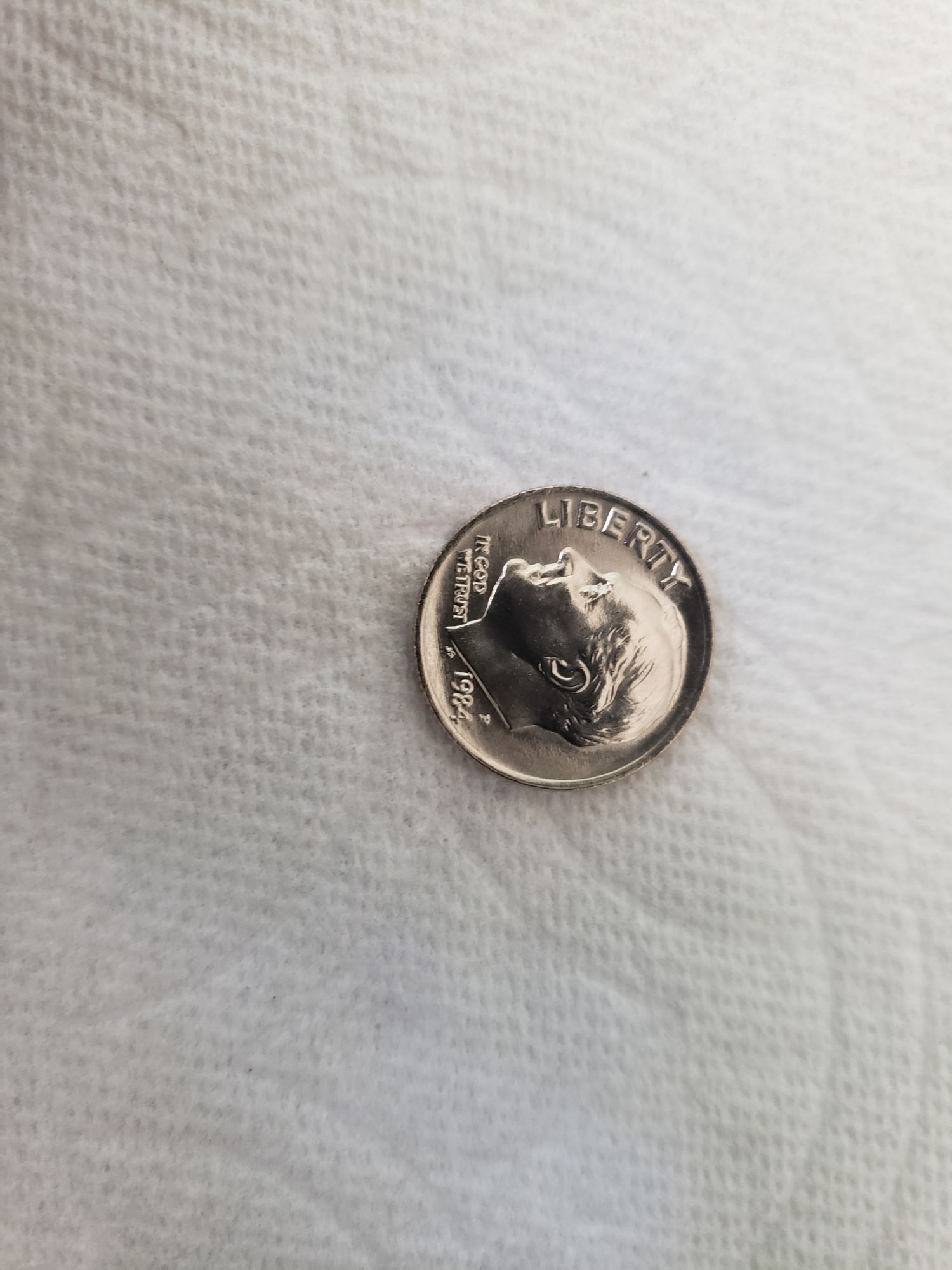 1984 p fashion dime errors