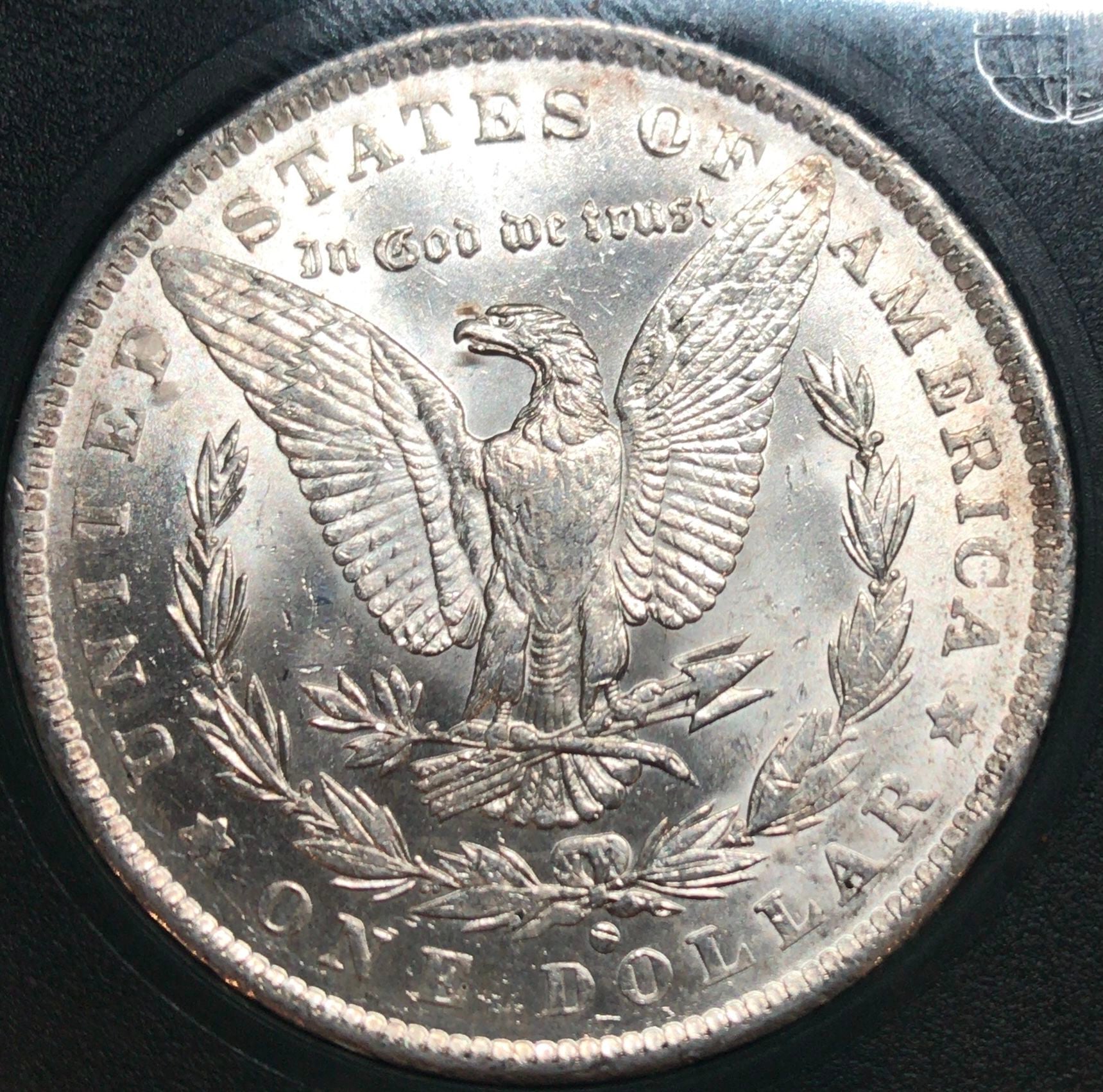 Strange Mint Mark - 1884 Morgan Silver Dollar - Newbie Coin