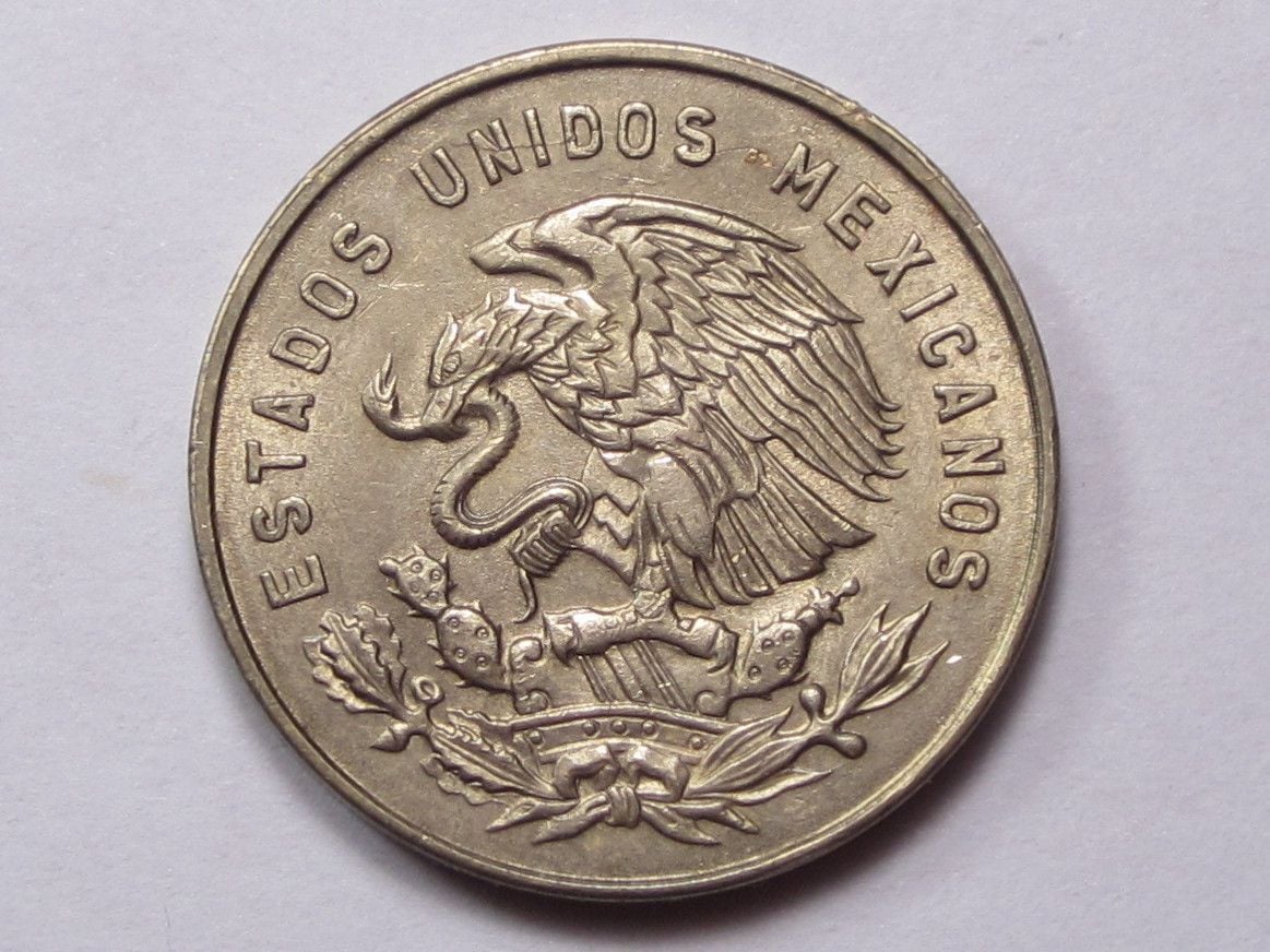Mexico 5 centavos 1965 Copper-Nickel KM# 426a - US, World, and
