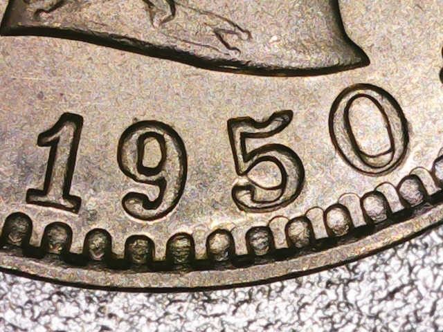 Requesting help understanding a DDR on a 1950 Swiss 20 Rappen