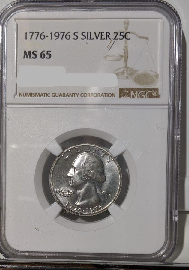 1976-s bicentennial circulated silver coin - Newbie Coin
