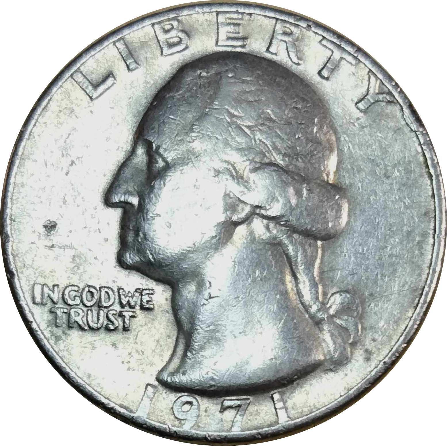 1971 Quarter Double Stamped Olive Branch - Newbie Coin Collecting