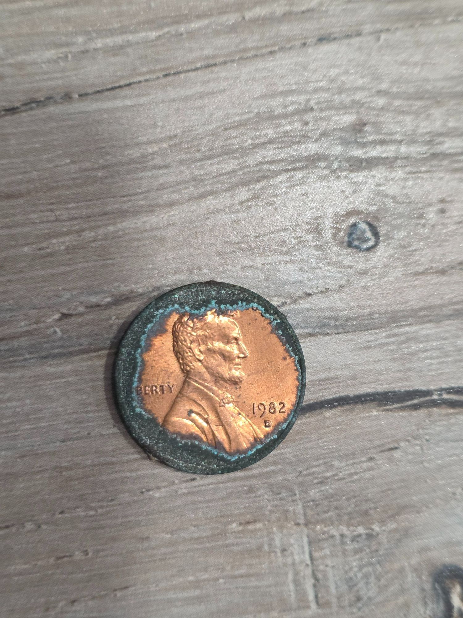 1982 D penny small date real - Newbie Coin Collecting Questions