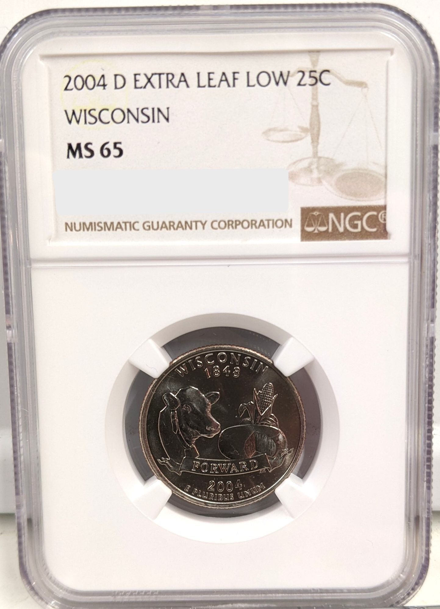 Is This a 2004-D Wisconsin Extra Leaf Low Quarter? - Newbie Coin