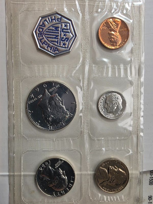 1964 P proof set with Type B and accented hair. - Newbie Coin