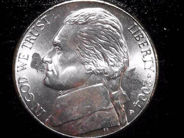 Newbie Assistance - 2004 P Peace Medal Westward Journey Nickels