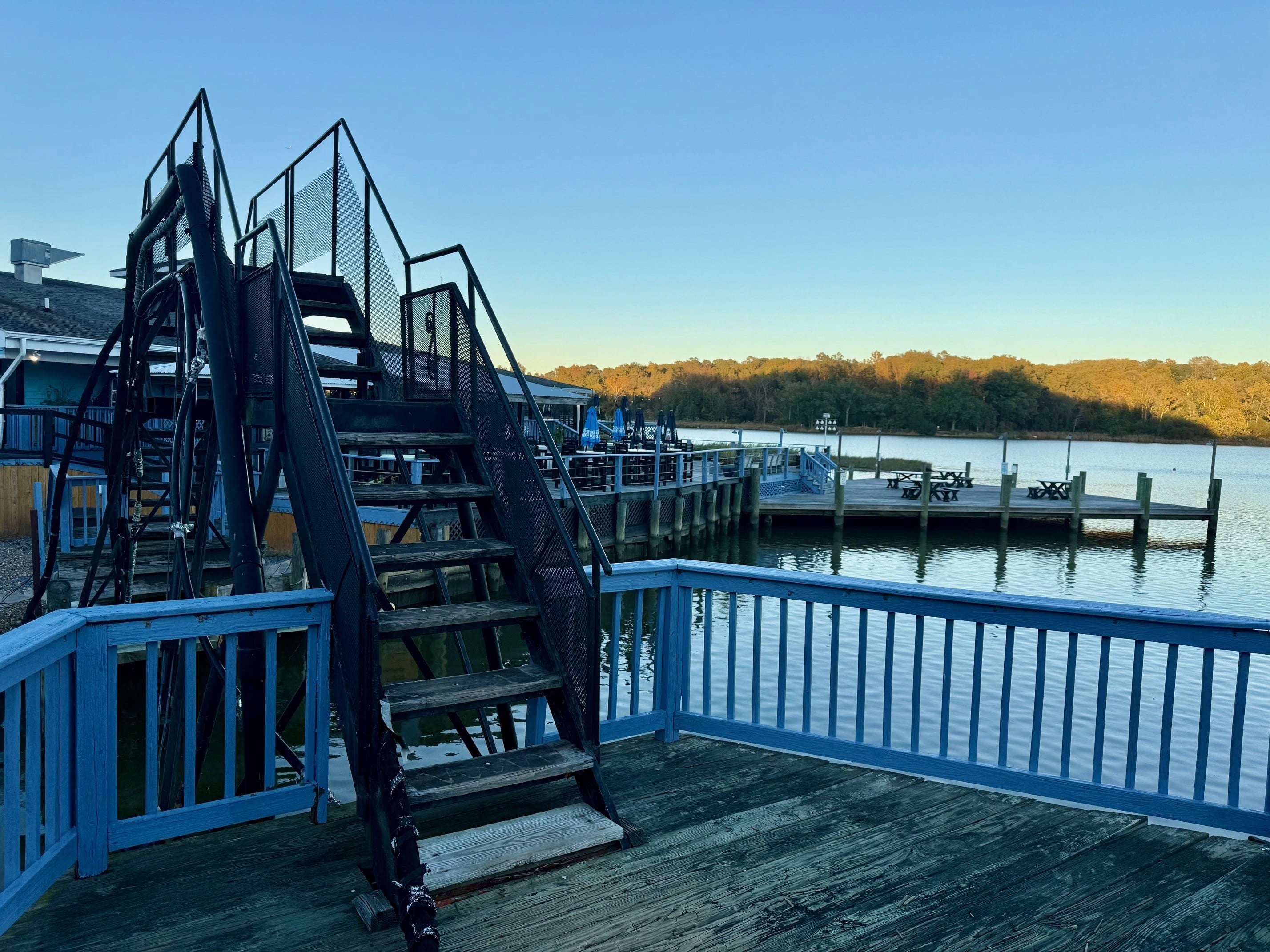 Port Tobacco Restaurant, Chef Debbie Sheperd's Great Crab Cakes and the  Stairs from Hell in Maryland's Smallest Town - Washington DC Restaurants  and Dining