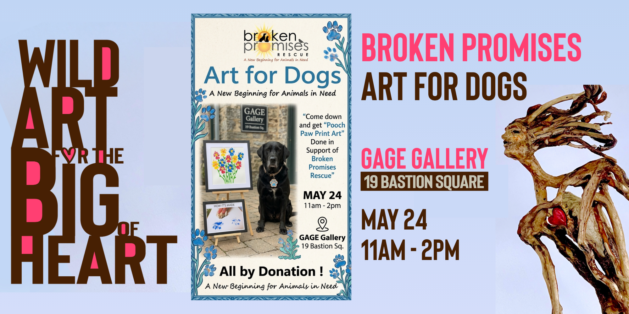 Broken Promises: Art for Dogs