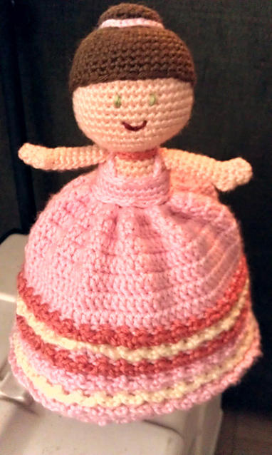 Crochet topsy turvy doll on sale