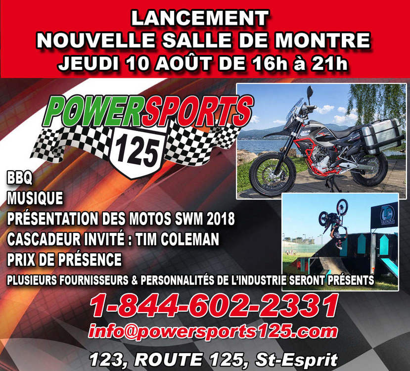 OPEN HOUSE JEUDI 10 AOUT/PRESENTATION SWM 2018