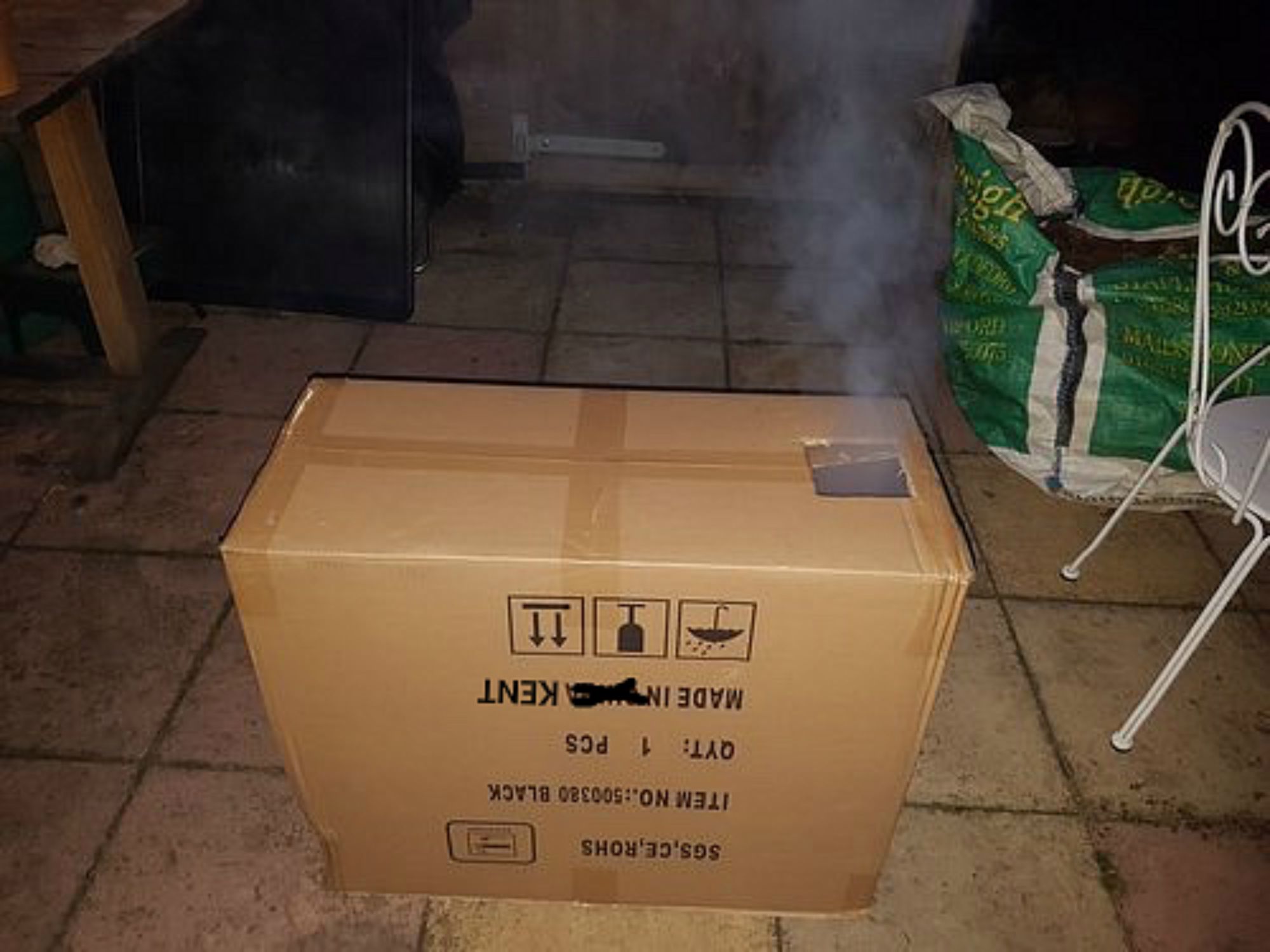 cardboard box fish smoker Cardboard box cold smoker - General Discussion