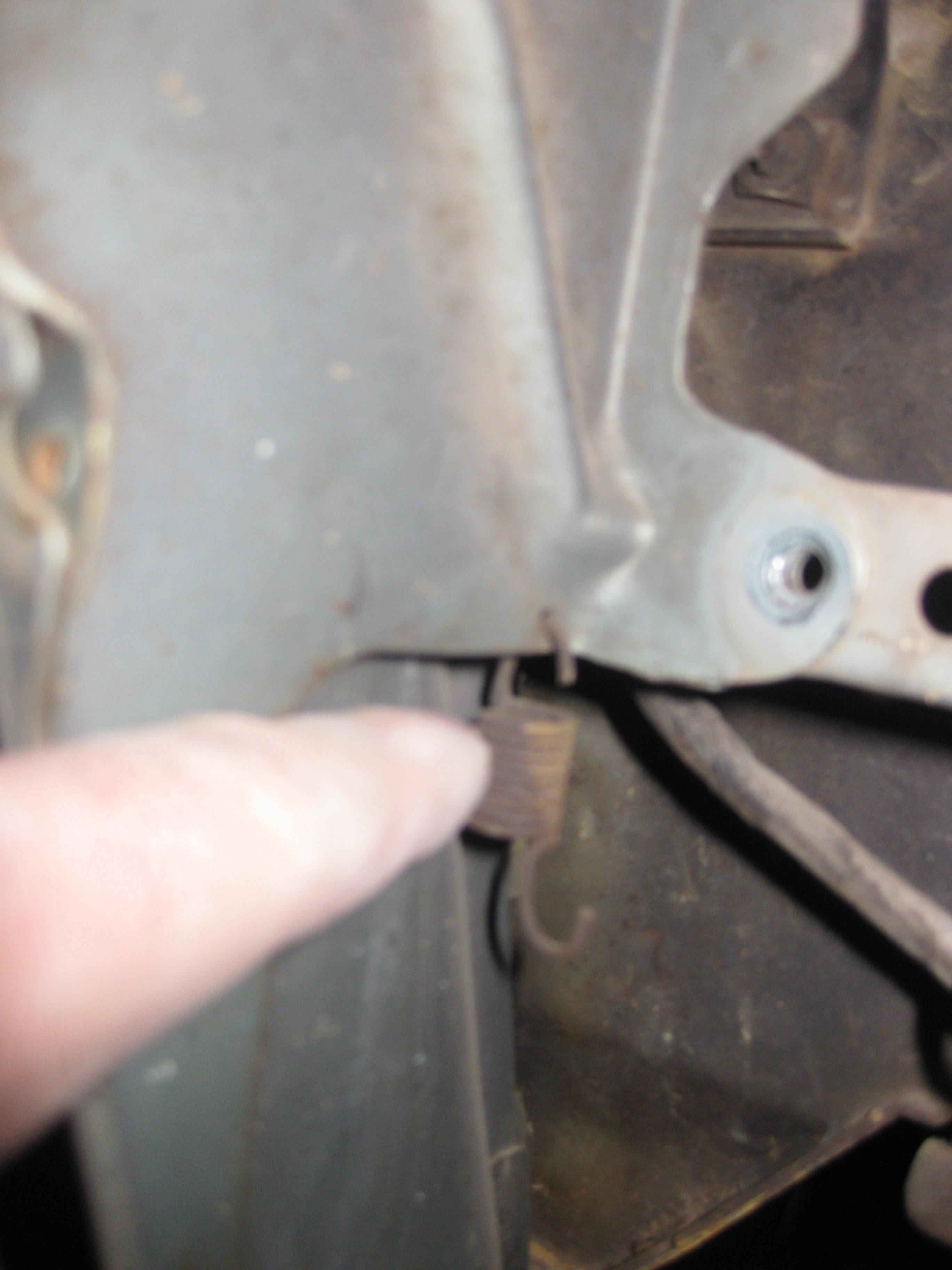 1965 Buick Riveria - 401 - Clam shell assist springs - Buick Riviera ...