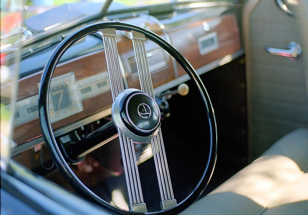 Fat Man steering wheel Technical Antique Automobile Club of America