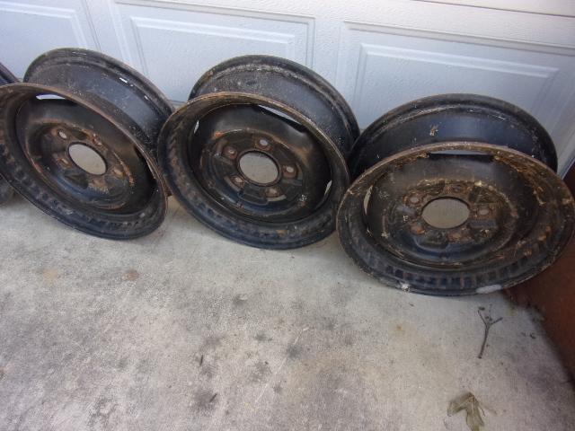 Ford Original Steel F1 F100 Wheels to Hershey - Parts For Sale ...