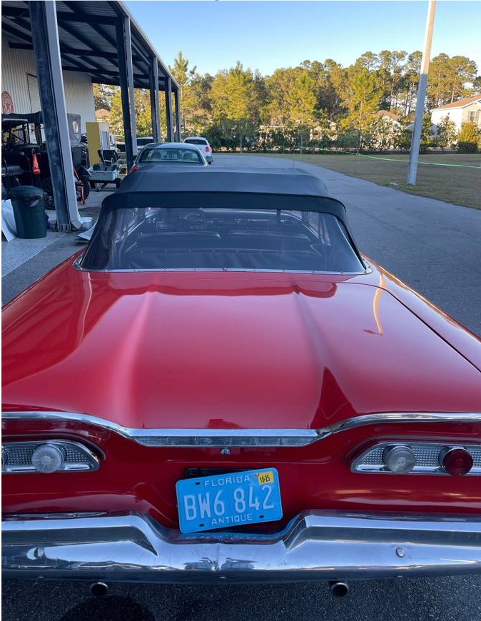 1959 EDSEL convertible Craigslist 29,900 Saint Augustine