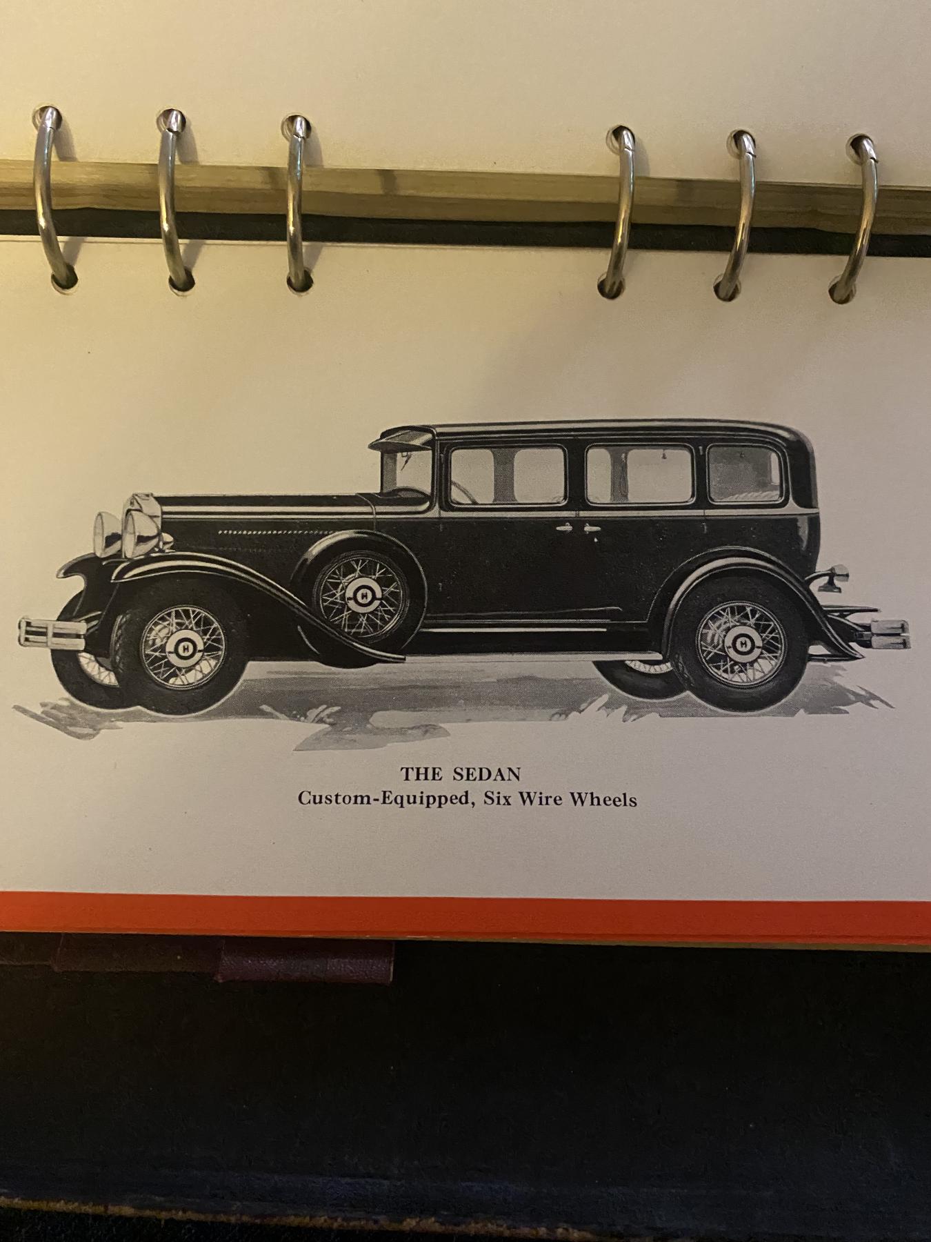 1931 Ford ZX2 Hupmobile, not mine. - 