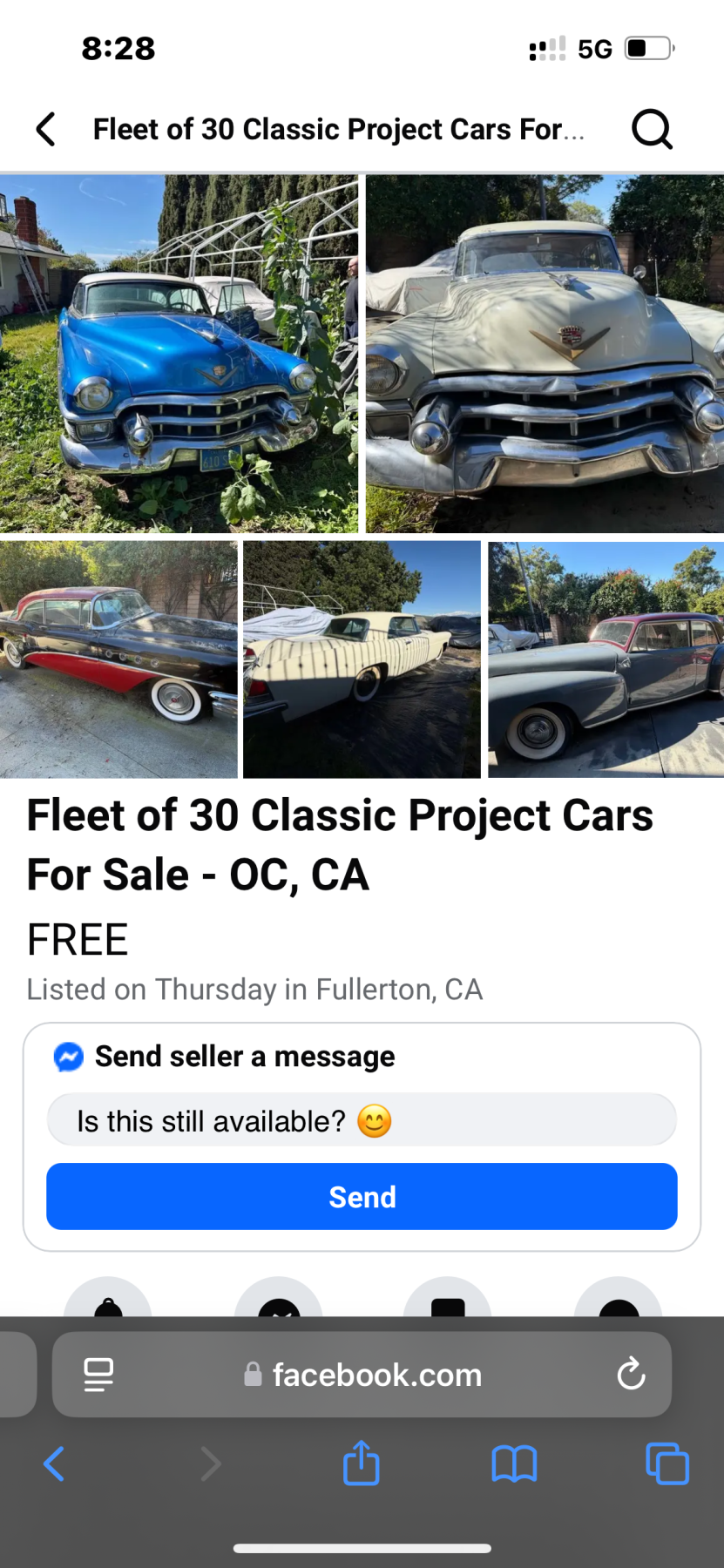 Cool Project Cars For Sale Indiana Imagesnull