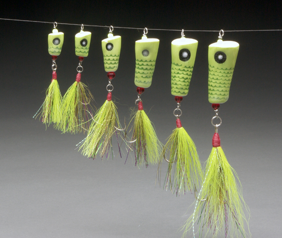 ceramic fishing lures Home made ceramic fishing lures - Studio Operations and Making Work