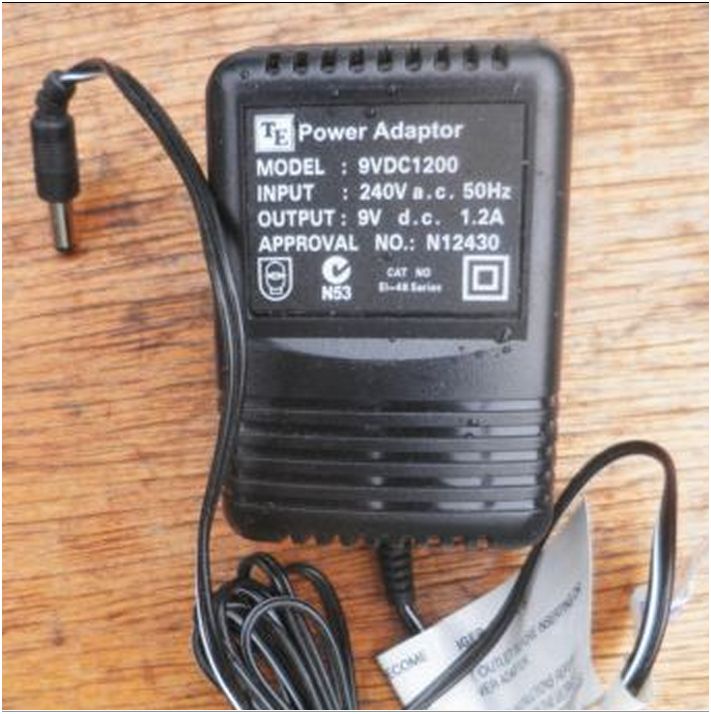 New Power Adapter For Atari Jaguar Console - 100-240V AC/DC (Works Worldwide, 50/60Hz)