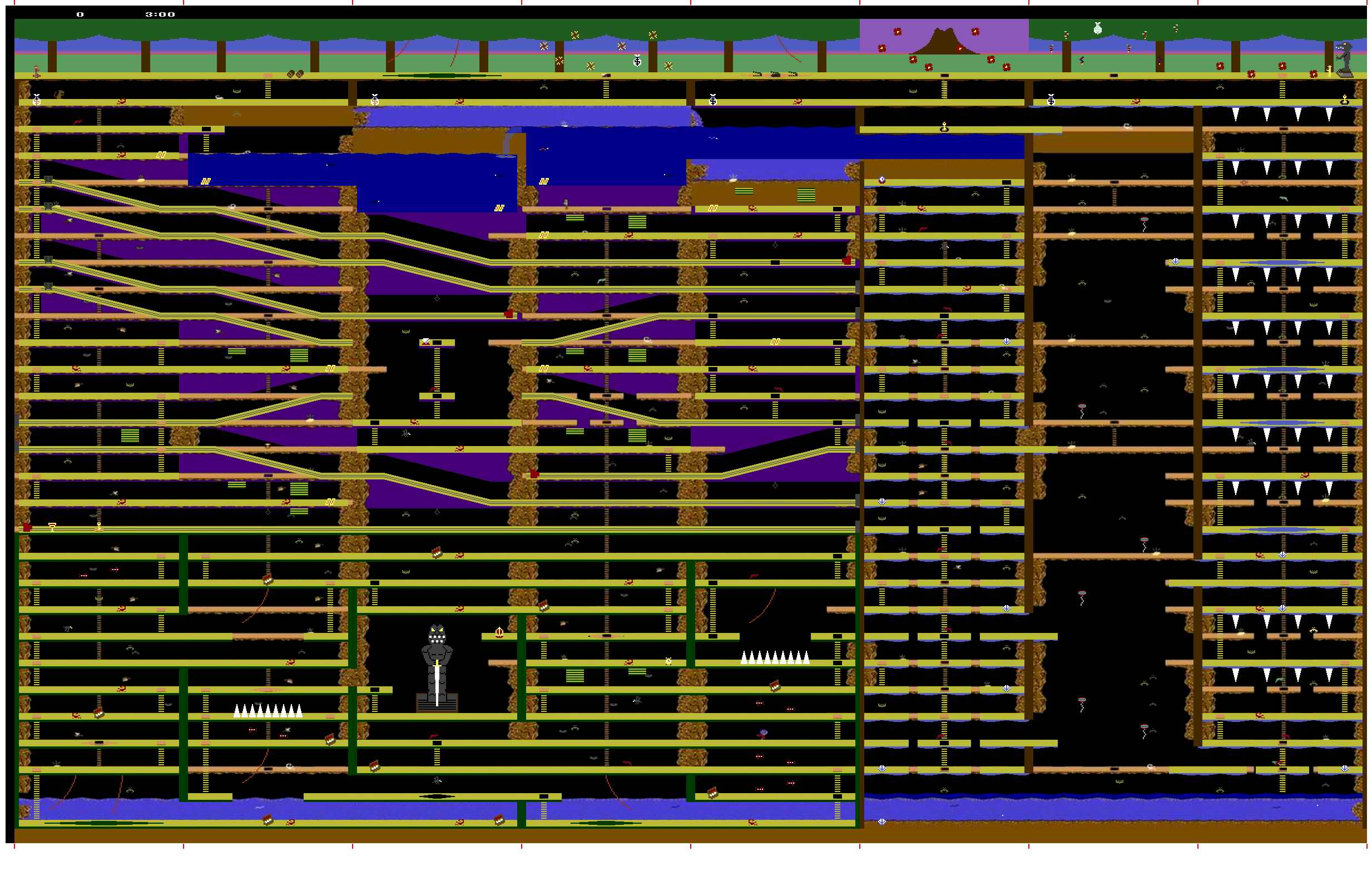 Pitfall II: Lost Caverns (woz-a-day collection) : David Crane (Activision) : Free Download