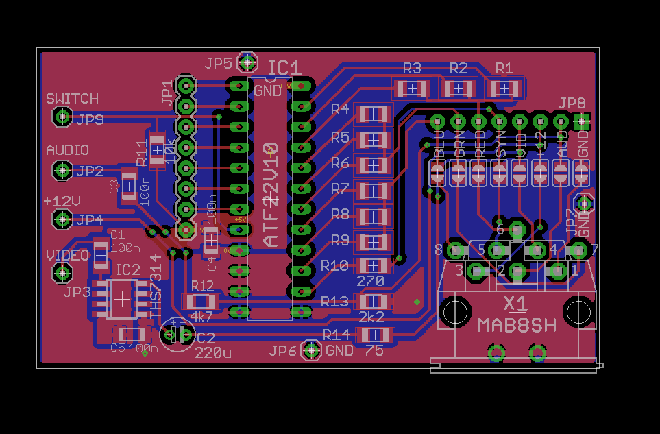 AQUARIUS] RGB interface with pixel correction - Intellivision
