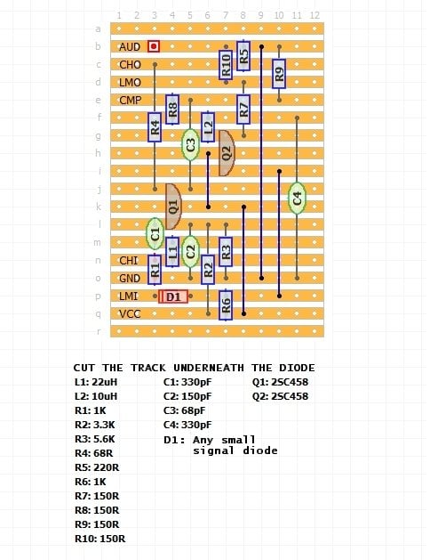 Removing the RF modulator on a C64 (PAL, 1983, W. Germany 251137