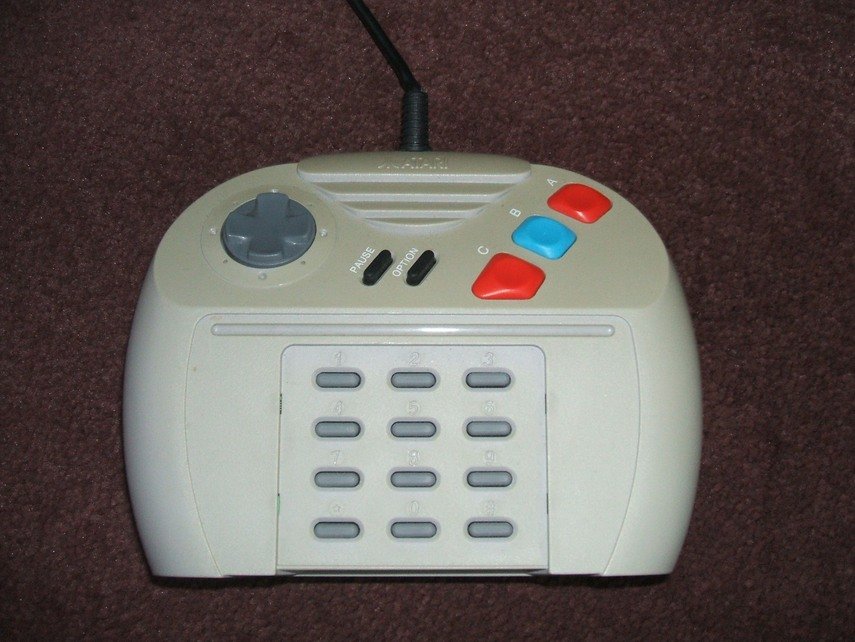 RARE Manette joypad POWER PAD - Atari STE FALCON JAGUAR original pad controller