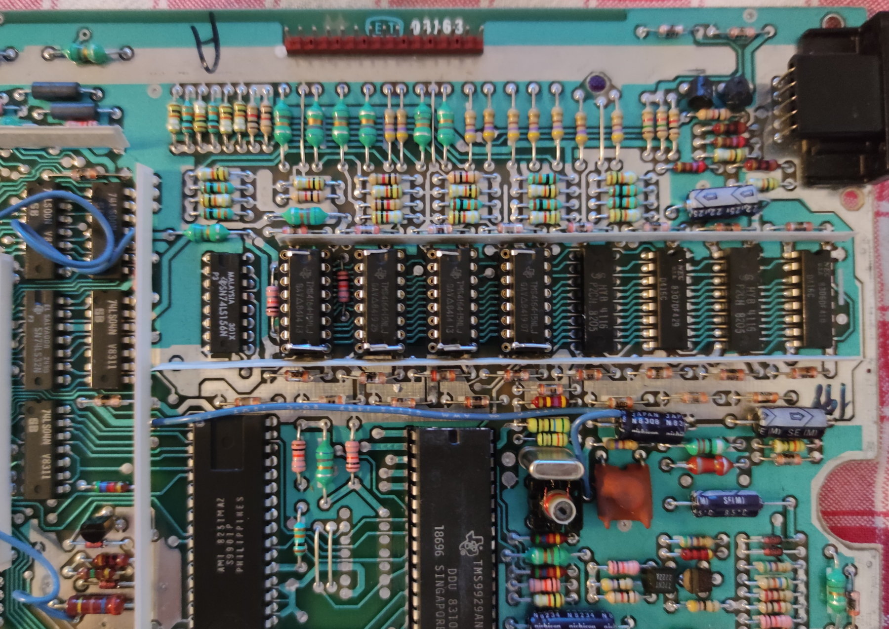 Ti！！ Broken boot screen with lot garbage - TI-99/4A Computers