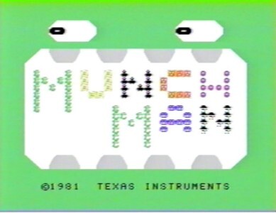 Hello I believe I have found the munchman prototype. - TI-99/4A ...