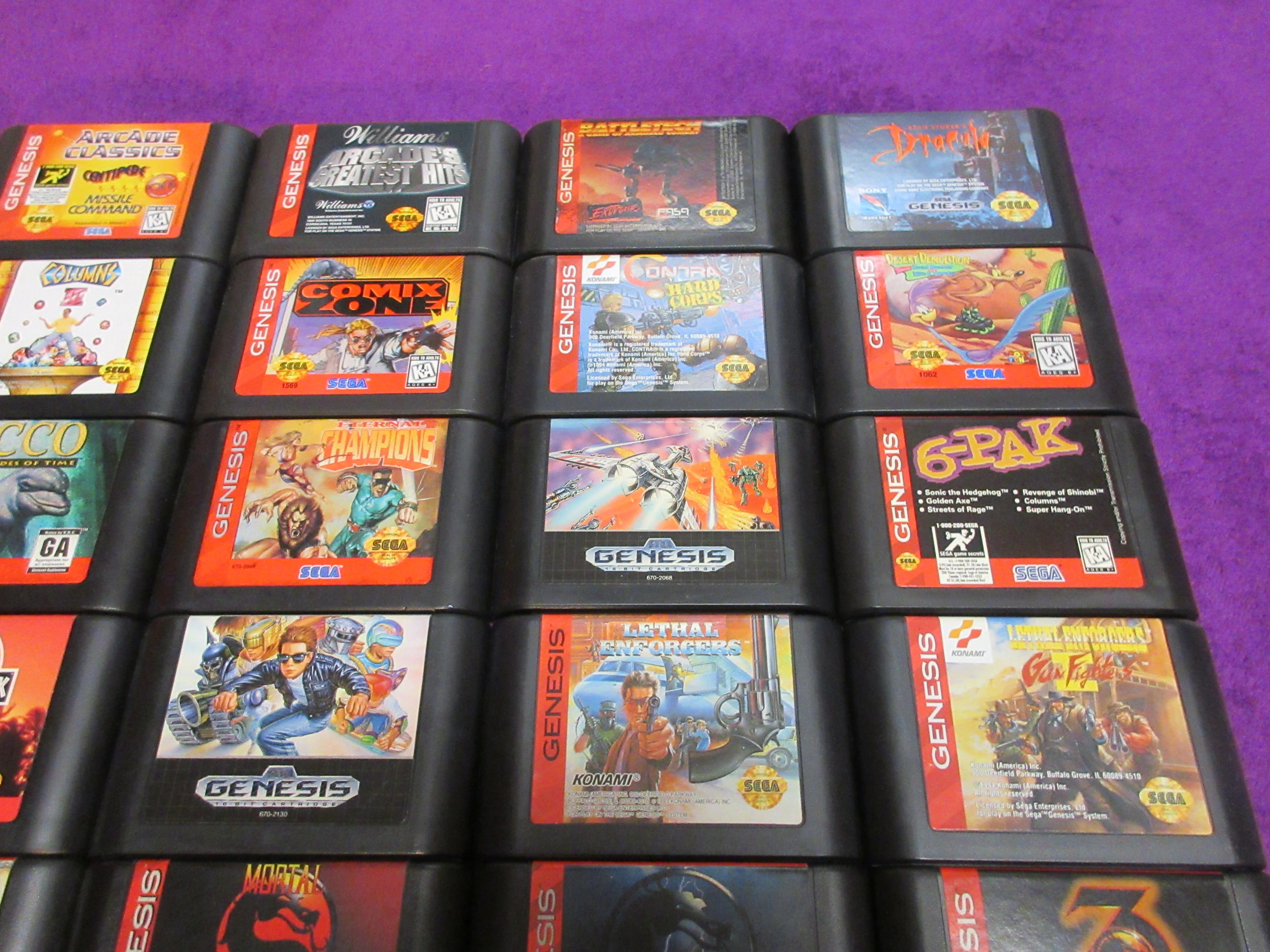 Sega Genesis sold Lot