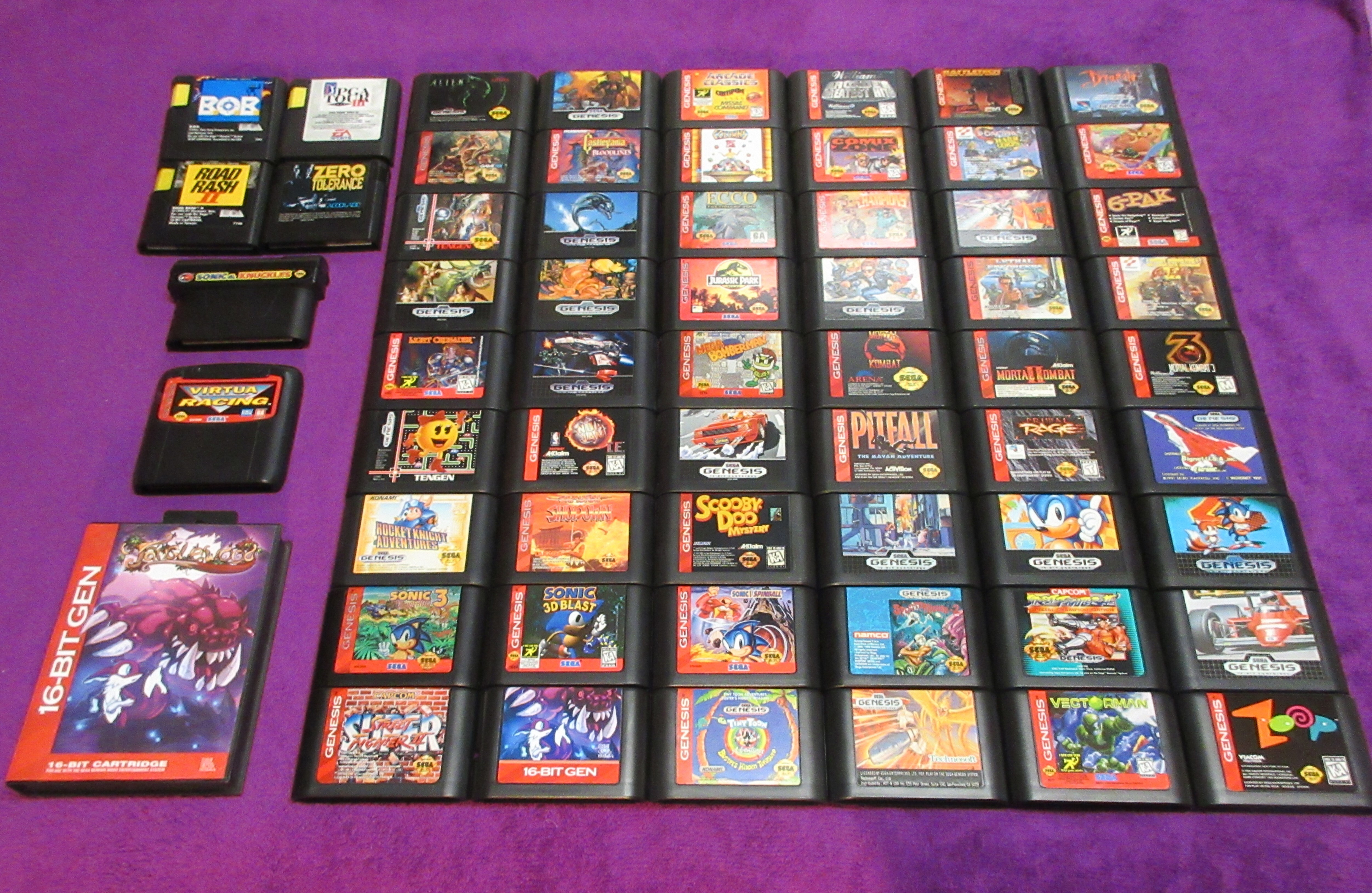 Genesis discount game lot