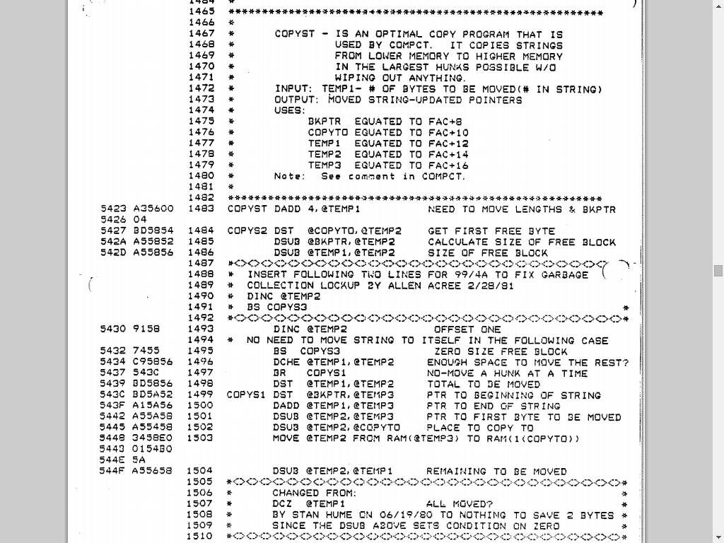 TI99/4a OS versions - TI-99/4A Computers - AtariAge Forums
