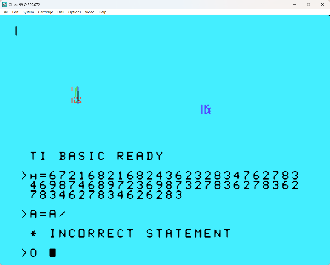 TI BASIC Bug Crashes Crazy Sprites And A Possible Jailbreak TI Ti basic bug crashes crazy sprites and a possible jailbreak ti
