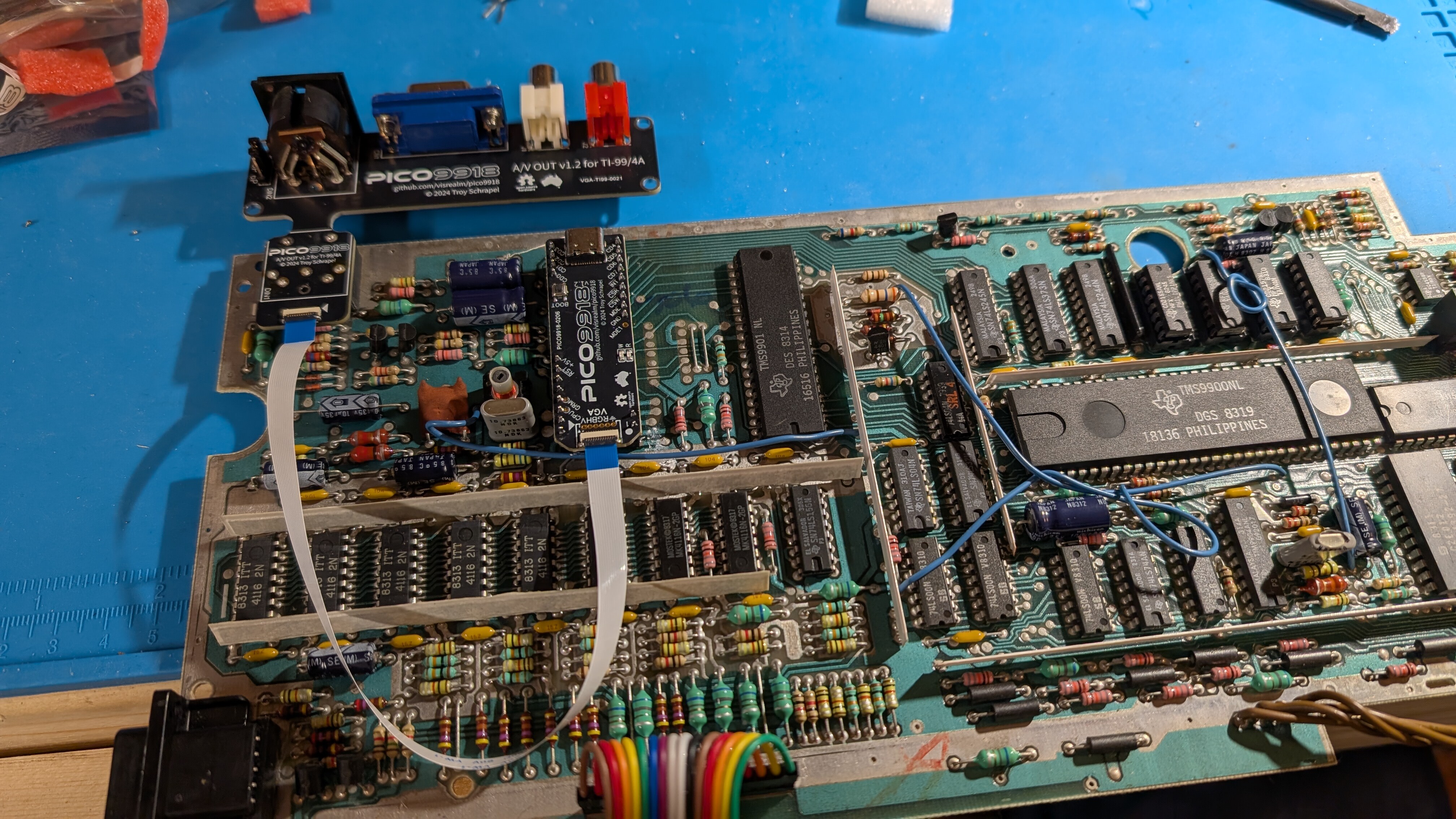 Photo of TI-99/4A Motherboard - TI-99/4A Computers - AtariAge Forums