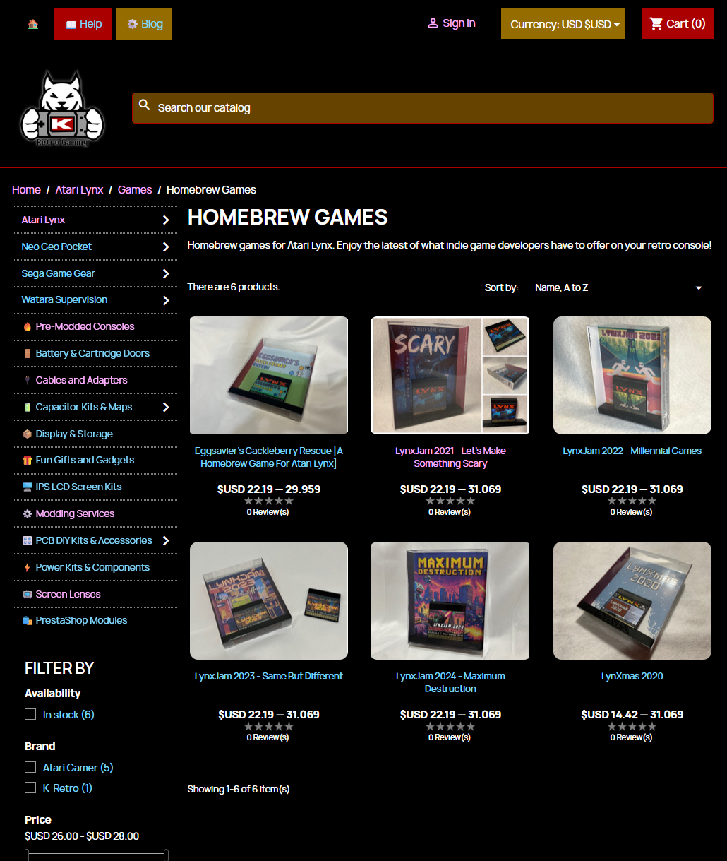 Atari Lynx Homebrew Games Released/Completed/WIP in 2026 - Atari Lynx ...