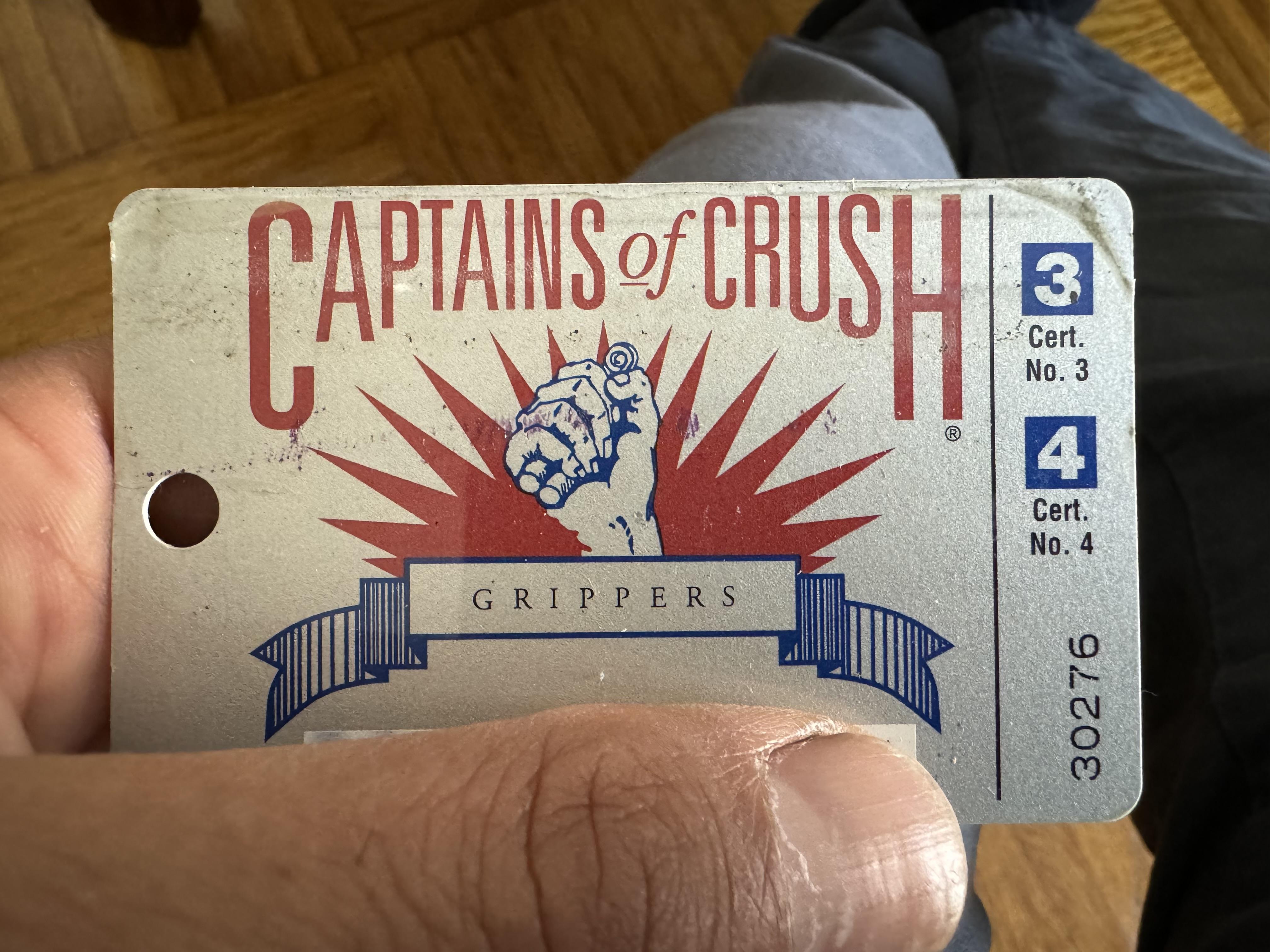 Captains of Crush Credit Card and Packaging History - Page 2
