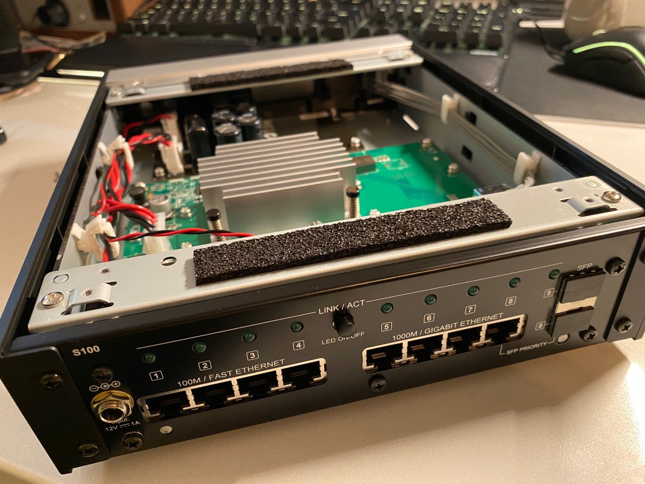 The development of Buffalo BS-GS2016 SFP+ 10G Cascade x Giesemann