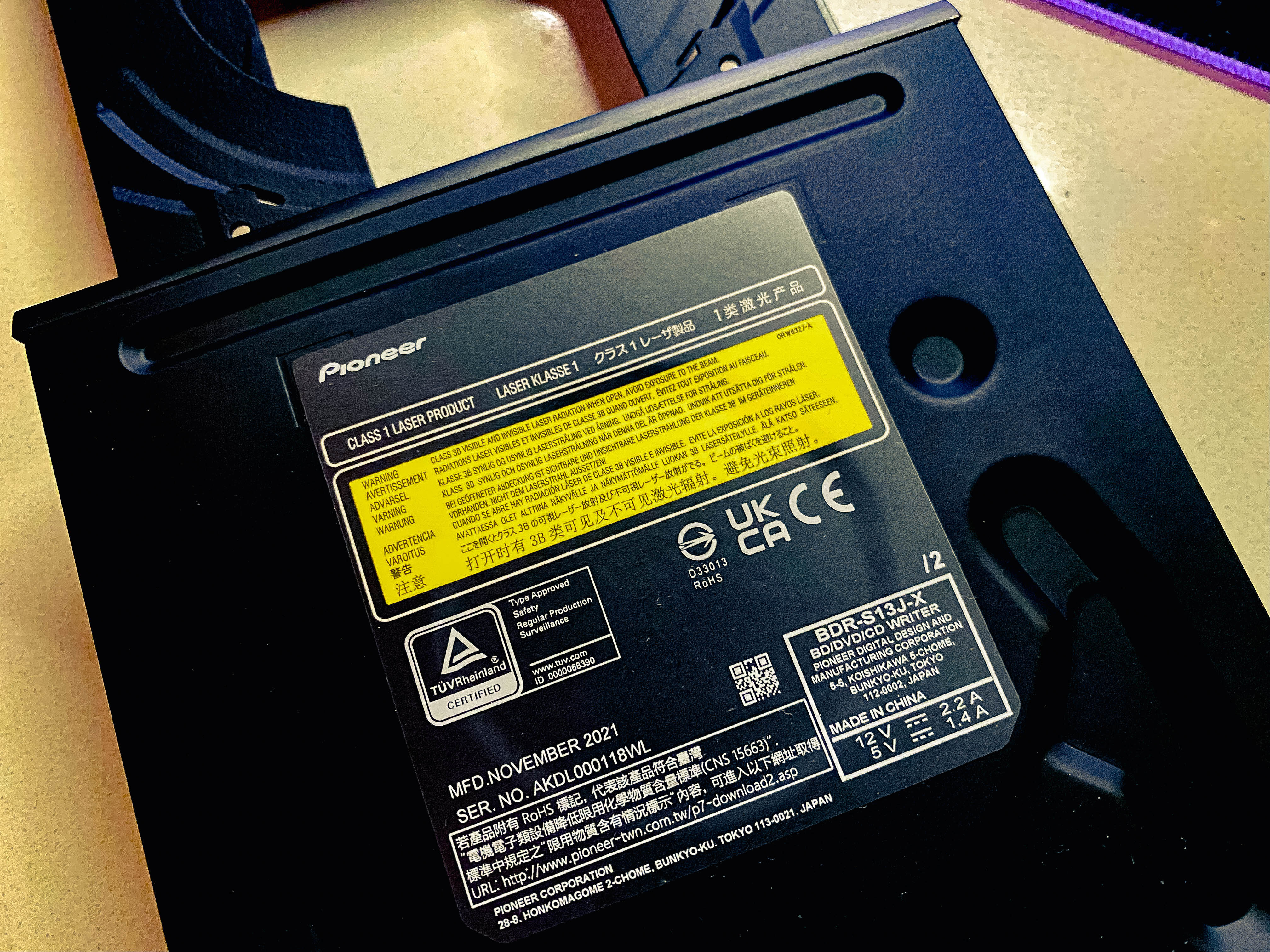 Ulitmate CD Ripping Machine - Pioneer S13J-X - AfterDark